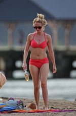 ANNA CAMP at a Beach in Hawaii 12/30/2015