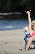 ANNA CAMP in Bikini at a Beach in Hawaii 12/30/2015