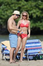 ANNA CAMP in Bikini at a Beach in Hawaii 12/30/2015