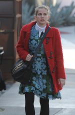 ANNA CHLUMSKY Out and About in Beverly Hills 01/28/2016