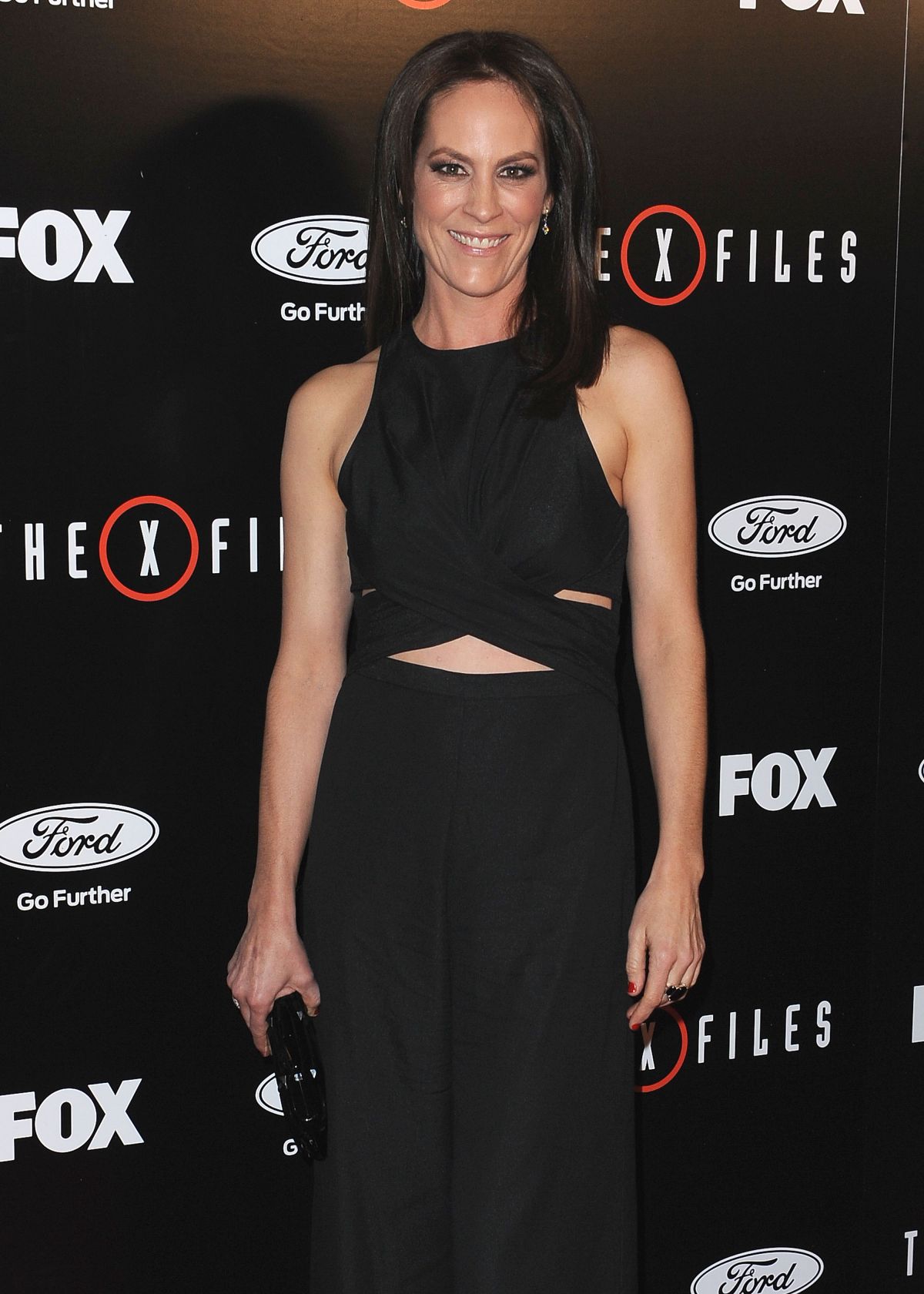 ANNABETH GISH at Season Premiere of The X-Files at The California Science Center 01/12/2016