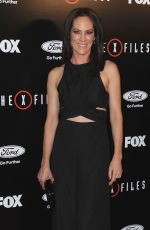 ANNABETH GISH at Season Premiere of The X-Files at The California Science Center 01/12/2016