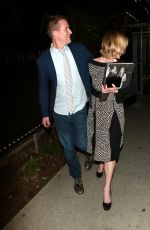 ANNE HECHE Arrives at Boa Steakhouse in West Hollywood 01/09/2016