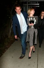 ANNE HECHE Arrives at Boa Steakhouse in West Hollywood 01/09/2016