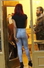 APRIL JACKSON Out Shopping in London 01/07/2016