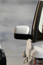 ARIANA GRANDE Arrives at Jimmy Kimmel Live 01/14/2016
