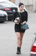 ARIEL WINTER Leaves a Starbucks in Beverly Hills 01/23/2016
