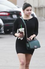 ARIEL WINTER Leaves a Starbucks in Beverly Hills 01/23/2016