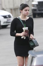 ARIEL WINTER Leaves a Starbucks in Beverly Hills 01/23/2016