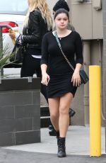 ARIEL WINTER Leaves a Starbucks in Beverly Hills 01/23/2016