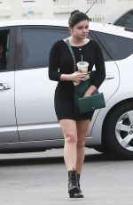 ARIEL WINTER Leaves a Starbucks in Beverly Hills 01/23/2016