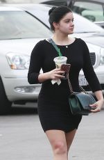 ARIEL WINTER Leaves a Starbucks in Beverly Hills 01/23/2016