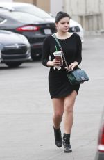 ARIEL WINTER Leaves a Starbucks in Beverly Hills 01/23/2016