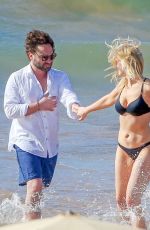 ARIELLA NICOLE in Bikini on the Beach in Maui 01/06/2016
