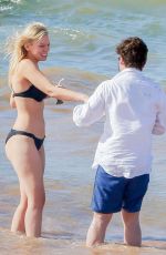 ARIELLA NICOLE in Bikini on the Beach in Maui 01/06/2016