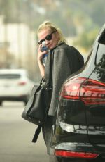ASHLEE SIMPSON Out and About in Los Angeles 01/14/2016