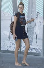 ASHLEY and JESSICA HART Out and About in Bondi 01/17/2016