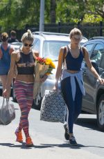 ASHLEY and JESSICA HART Out and About in Bondi 01/17/2016
