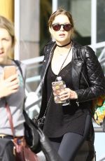 ASHLEY BENSON Arrives at Her Hotel in Miami 01/29/2016