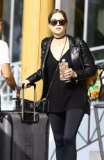 ASHLEY BENSON Arrives at Her Hotel in Miami 01/29/2016