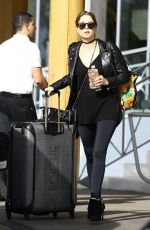 ASHLEY BENSON Arrives at Her Hotel in Miami 01/29/2016