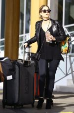 ASHLEY BENSON Arrives at Her Hotel in Miami 01/29/2016