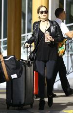 ASHLEY BENSON Arrives at Her Hotel in Miami 01/29/2016