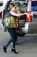 ASHLEY BENSON at Airport in Miami 01/29/2016