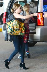 ASHLEY BENSON at Airport in Miami 01/29/2016