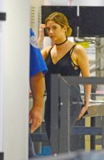 ASHLEY BENSON at Airport in Miami 01/29/2016