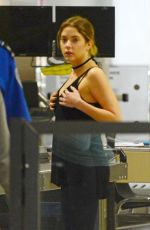 ASHLEY BENSON at Airport in Miami 01/29/2016