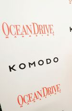 ASHLEY BENSON at Ocean Drive Magazine Hosts 23rd Anniversary in Miami 01/28/2016