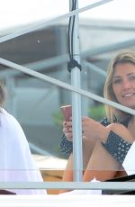 ASHLEY BENSON in Bikii Top at a Pool in Miami 01/29/2016