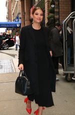 ASHLEY BENSON Out and About in New York 01/12/2016