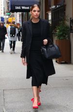 ASHLEY BENSON Out and About in New York 01/12/2016
