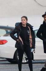 ASHLEY BENSON Out and About in West Hollywood 01/05/2016
