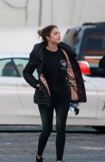 ASHLEY BENSON Out and About in West Hollywood 01/05/2016