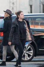 ASHLEY BENSON Out and About in West Hollywood 01/05/2016