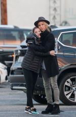 ASHLEY BENSON Out and About in West Hollywood 01/05/2016
