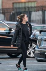 ASHLEY BENSON Out and About in West Hollywood 01/05/2016