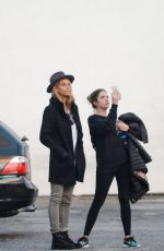 ASHLEY BENSON Out and About in West Hollywood 01/05/2016