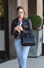 ASHLEY BENSON Out Shopping in Los Angeles 01/20/2016