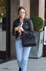 ASHLEY BENSON Out Shopping in Los Angeles 01/20/2016