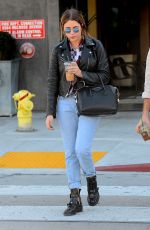 ASHLEY BENSON Out Shopping in Los Angeles 01/20/2016