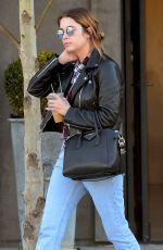 ASHLEY BENSON Out Shopping in Los Angeles 01/20/2016