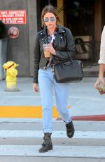 ASHLEY BENSON Out Shopping in Los Angeles 01/20/2016