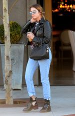 ASHLEY BENSON Out Shopping in Los Angeles 01/20/2016