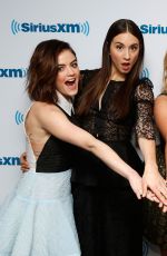 ASHLEY BENSON, SHAY MITCHELL, LUCY HALE, SASHA PIETERSE and TROIAN BELLISARIO ar SiriusXM Studio in New York 01/11/2016