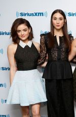 ASHLEY BENSON, SHAY MITCHELL, LUCY HALE, SASHA PIETERSE and TROIAN BELLISARIO ar SiriusXM Studio in New York 01/11/2016