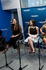 ASHLEY BENSON, SHAY MITCHELL, LUCY HALE, SASHA PIETERSE and TROIAN BELLISARIO ar SiriusXM Studio in New York 01/11/2016